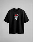 Camiseta oversize negra Berserk - vista frontal