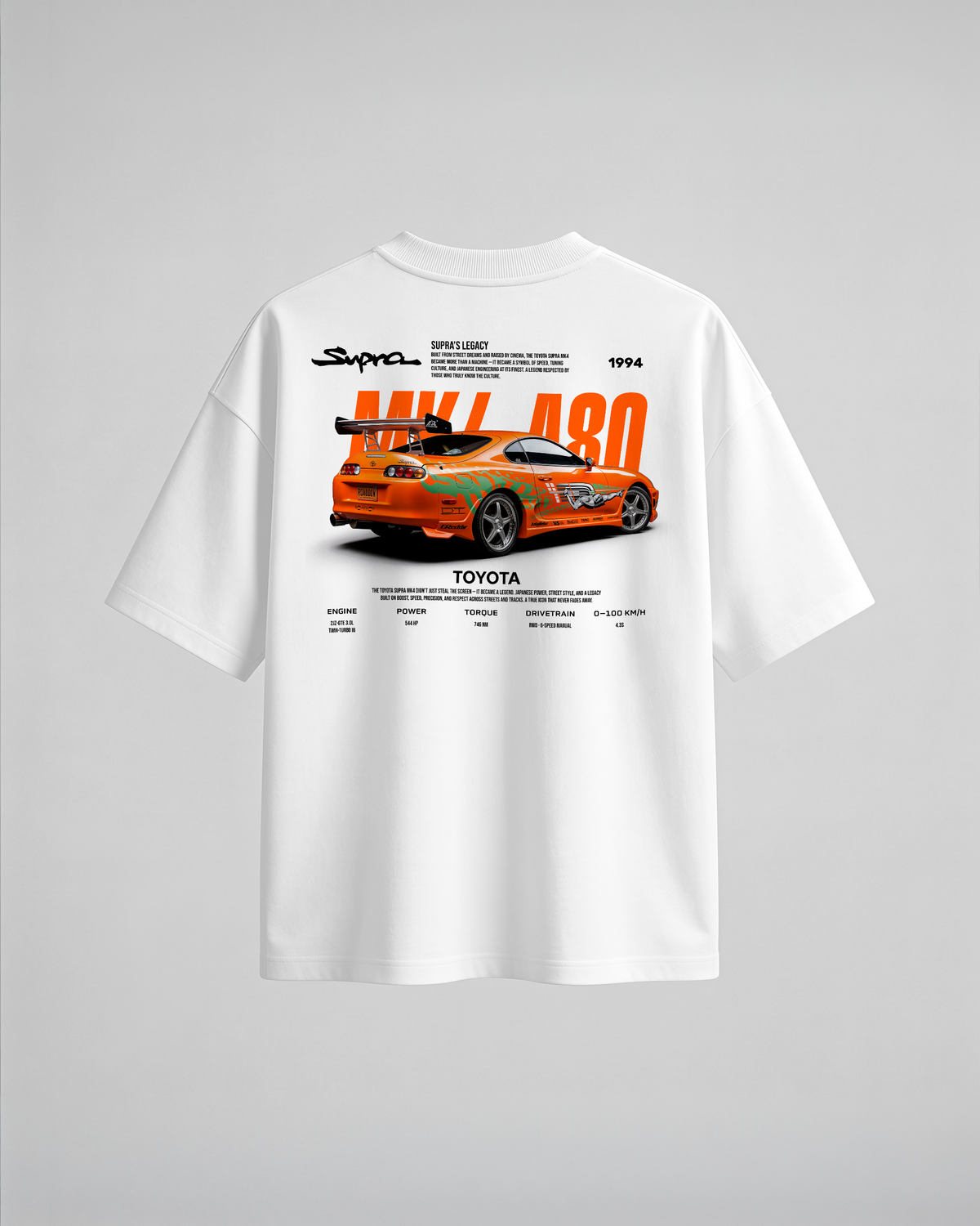 TOYOTA SUPRA BLANCO