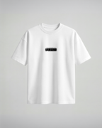 Camiseta oversize Heavenly Restriction de Jujutsu Kaisen, color blanco, estampado rojo, vista frontal